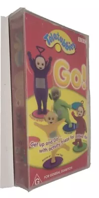 Teletubbies: Go! 2001 RARE VHS PAL Video Tape ABC Kids BBC Get Up And Go! • $19.95