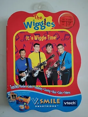 The Wiggles: It's Wiggle Time VTech V.Smile Smartridge Educational Game New NIP • $11.95