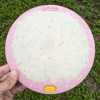 GLOW Pink Lace Vibram Disc Golf 167g M Rubber OOP Used • $90