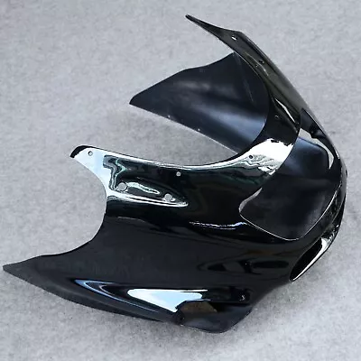 Black Front Nose Headlight Fairing Cowling For Kawasaki ZZR1100 D 1993-2001 • $226.46