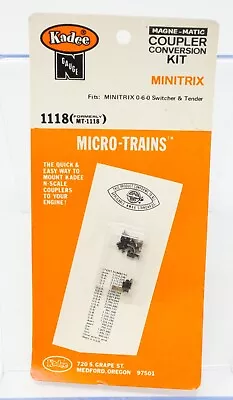 Kadee 1118 Magne-Matic Coupler Conversion Kit Minitrix 0-6-0 Switcher N Scale • $9.95