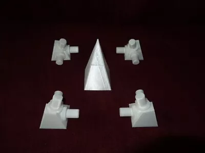 NUBIAN MEDITATION PYRAMID CONNECTOR KIT For Use With 1/2  PVC Pipe  • $32.50