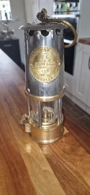 Miners Eccles Safety Lamp Type S L - M &Q Safety Lamp • £125