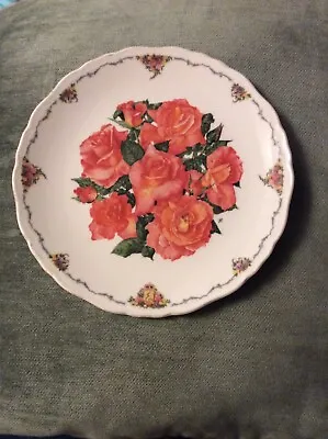 Royal Albert China Plate. The Queen Mothers Favourite Flowers. No. 1. • £6