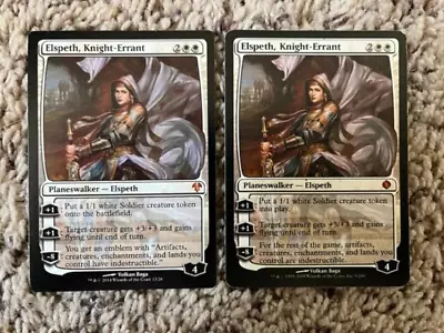 MTG - Elspeth Knight-Errant X2 • $13.99