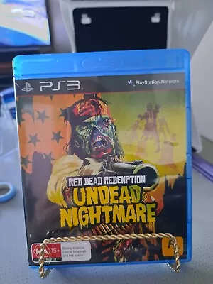 Red Dead Redemption Undead Nightmare PS3 PlayStation 3 With Map • $8