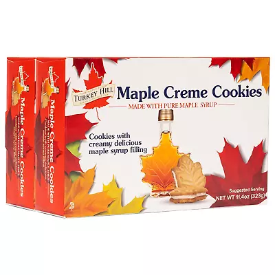 100% Pure Canadian Premium Maple Syrup Cream Filled Cookies - All-Natural Maple  • $38.99