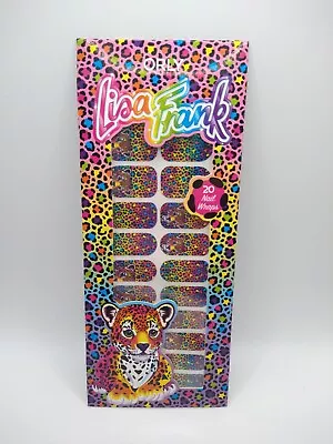 NEW Orly X Lisa Frank 20 Nail Wraps Hunter Animal Print Wrap Limited Edition • $11.40