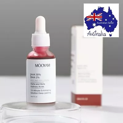 AHA 30% BHA 2% Serum Deep Peeling Exfoliating Solution Skin Facial Serum • $10