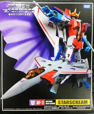 Starscream CROWN MP-11 NEW Transformers Masterpiece Takara Tomy Action Figure • £170.50