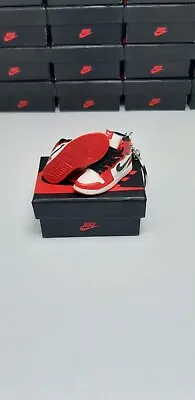 Mini Sneaker Nike Air Jordan 1 OG Chicago Keychain + Shoebox • $22