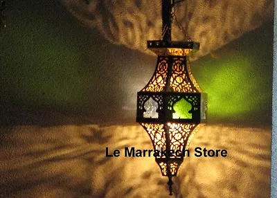 Moroccan Ceiling Light - Hanging Hanging Lamp - Lantern Moroccan -Moroccan Light • $106.08