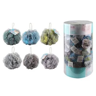 Shower Loofah Bath Sponge 125g - 4 Pack Large Soft Nylon Mesh Puff • $15.99