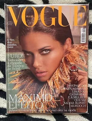 Vogue Brazil 402 February 2012 Adriana Lima Rare Magazine • $249