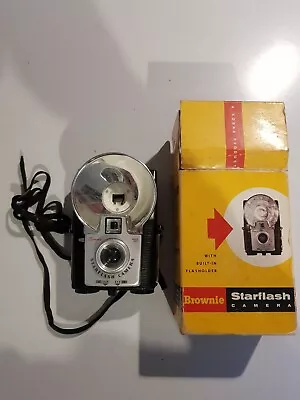 Vintage Kodak Brownie Starflash Camera Flash In Original Box • $50