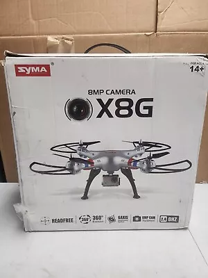 Syma X8G Headless 2.4Ghz 4CH RC Quadcopter With 8MP HD Camera  PLEASE READ • $43