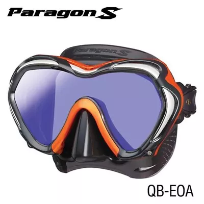 Tusa Paragon S Mask - Energy Orange - Dive Masks - M-1007SQB-EOA • $220