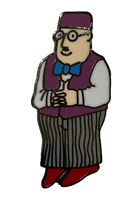 **NEW** Mr Benn Shopkeeper Enamel Badge. Indie Retro Kids Childrens TV. • £3.99