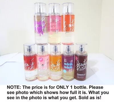 1 Victoria Secret BEAUTY RUSH Body Double Fragrance Mist 8.4 OZ WINK Or CUPQUAKE • $59.99