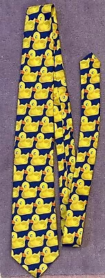 Rubber Ducky Tie Duck Neckties Mens How I Met Your Mother Neck Tie FREE SHIPPING • $17.99