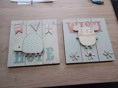 Mamas And Papas Whirligig Wooden Pictures • £8