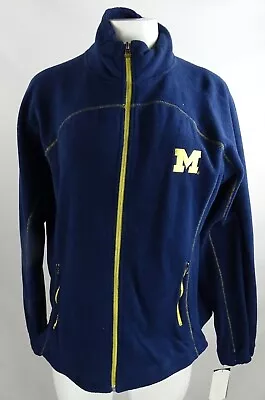 Michigan Wolverines NCAA G-III Women’s Full-Zip Fleece Track Jacket • $29.99