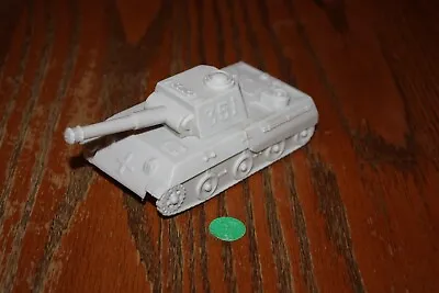 Vintage Marx Battleground Light Gray German #351 Army Tank - MPC Timmee • $15.99