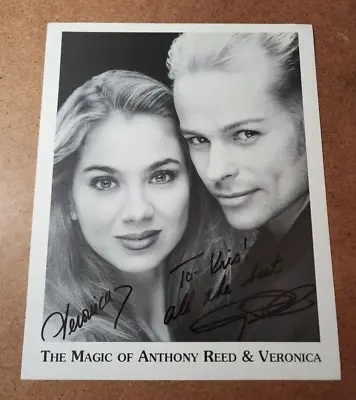 The Magic Of ANTHONY REED & VERONICA Autographed / SIGNED Photo ! • $30