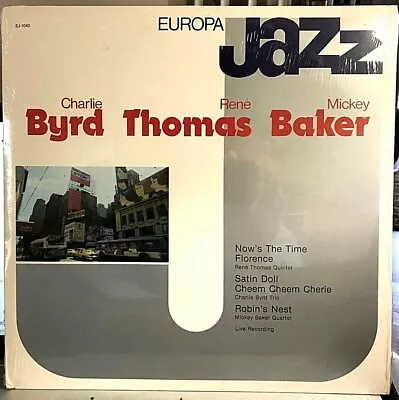 Charlie Byrd Rene Thomas Mickey Baker Lp - Europa Jazz Ej-1040 1981  • $8.50