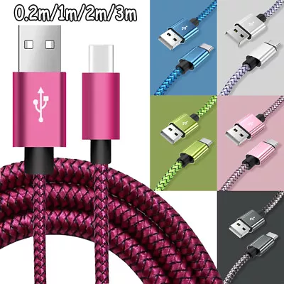 USB Type C Quick Fast Charging Data Cable For Samsung S24 S23 S22 S21 Ultra A53 • $8.68