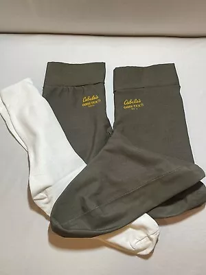 Vintage Cabela's Gore-Tex Fabric Sock Waterproof Boot Liner Size 10 EUC • $12