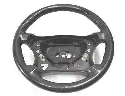 02-04 W203 Mercedes C32 Amg Sport Steering Wheel Black Oem 2034602403 • $67.50