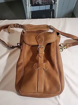 MULHOLLAND BROTHERS Leather Two Bottle Wine Carrier / Shoulder Strap Included • $200