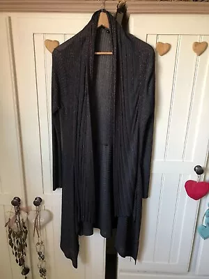 Lovely Ladies Open Waterfall Cardigan From After Dark Size 18 20 • $6.31