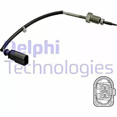 DELPHI Exhaust Gas Temperature Sensor Black For VW Amarok 10-19 03L906088FQ • $55.54