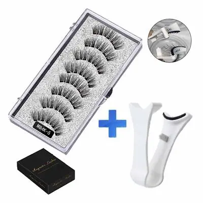 Magnetic Eyelash Set Curler Clip Quantum Kit False Eyelashes 3D Eye Lashes Tool • $10