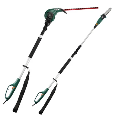 £99.90 • Buy Long Reach Telescopic Pole Electric Chainsaw & Hedge Trimmer Tree Pruner Kit