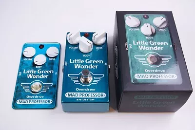 Mad Professor  Little Green Wonder Overdrive Pedal - ORIGINAL BJF DESIGN - NEW!! • $255.82