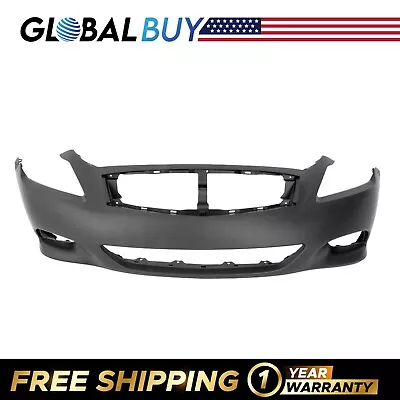 New Front Bumper Cover Primed For 2008-2013 Infiniti G37 Coupe Sport Journey • $212.91