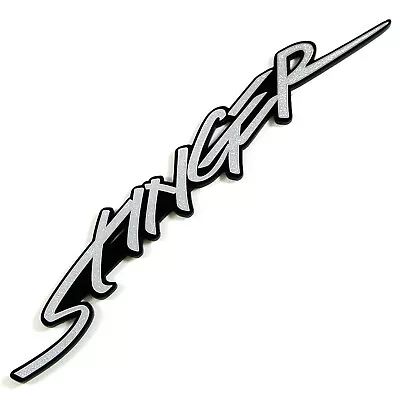 DTK Car Decals Emblem Metal Stickers Nickname Badge 70235 For Kia Stinger • $24.90