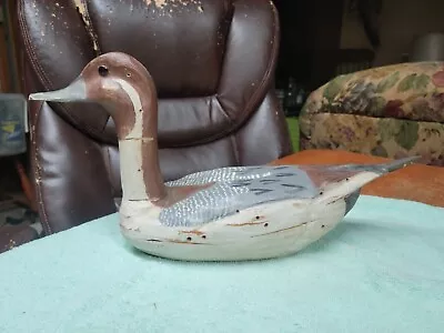 Vintage Wooden Pintail Duck Decoy • $99.99