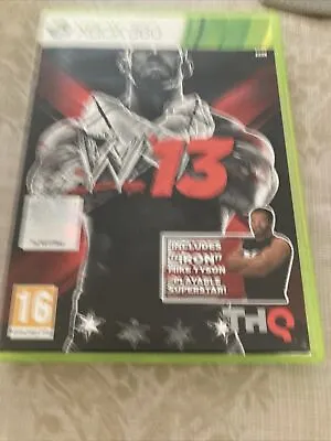 £4 • Buy WWE 13 Wrestling  Xbox 360 UK PAL  - Boxed Complete - Free Postage - VGC -