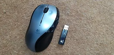 Vintage Logitech MX610 Left-handed Laser Cordless/Wireless Mouse With USB Dongle • £0.99