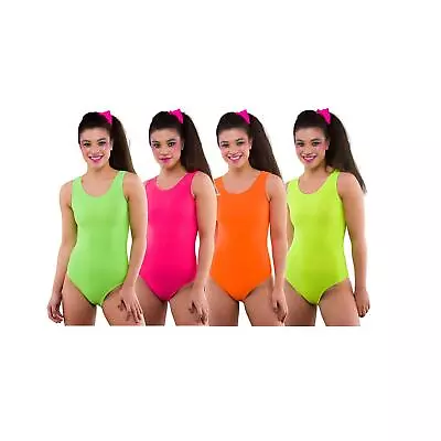 Wicked Costumes Leotards 1980s 80s Women's Fancy Dress • £6.99