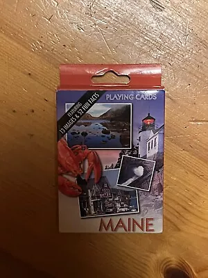 Maine Themed Deck Of Playing Cards • $2.99