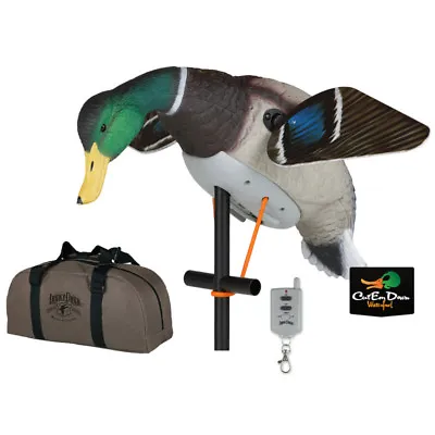 Lucky Duck Waterproof Hdi Mallard Drake Spinning Wing Motion Decoy Remote Bag • $249.99