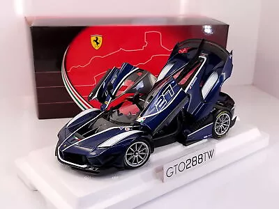 BBR 1:18 Scale Ferrari FXX K Evo #27 Tour De France Blue(FXXK) BBR182284 • $325