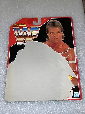 £9.99 • Buy WWE Lex Luger HASBRO WRESTLING FIGURE BACKING CARD WWF ENGLISH