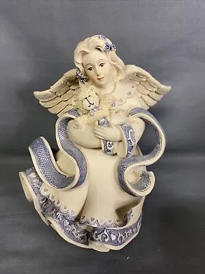 Sarah's Angels  Payton  - Spring Studio (2002) Angel Figurine - 30852 - 3  Tall • $15