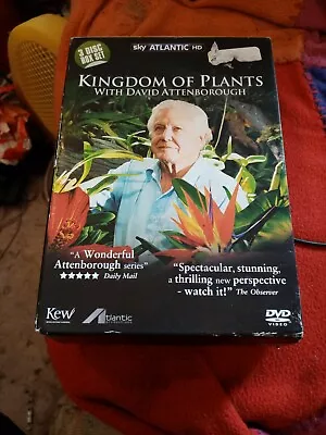 Kingdom Of Plants With David Attenborough 3 Disc Set • £3.30